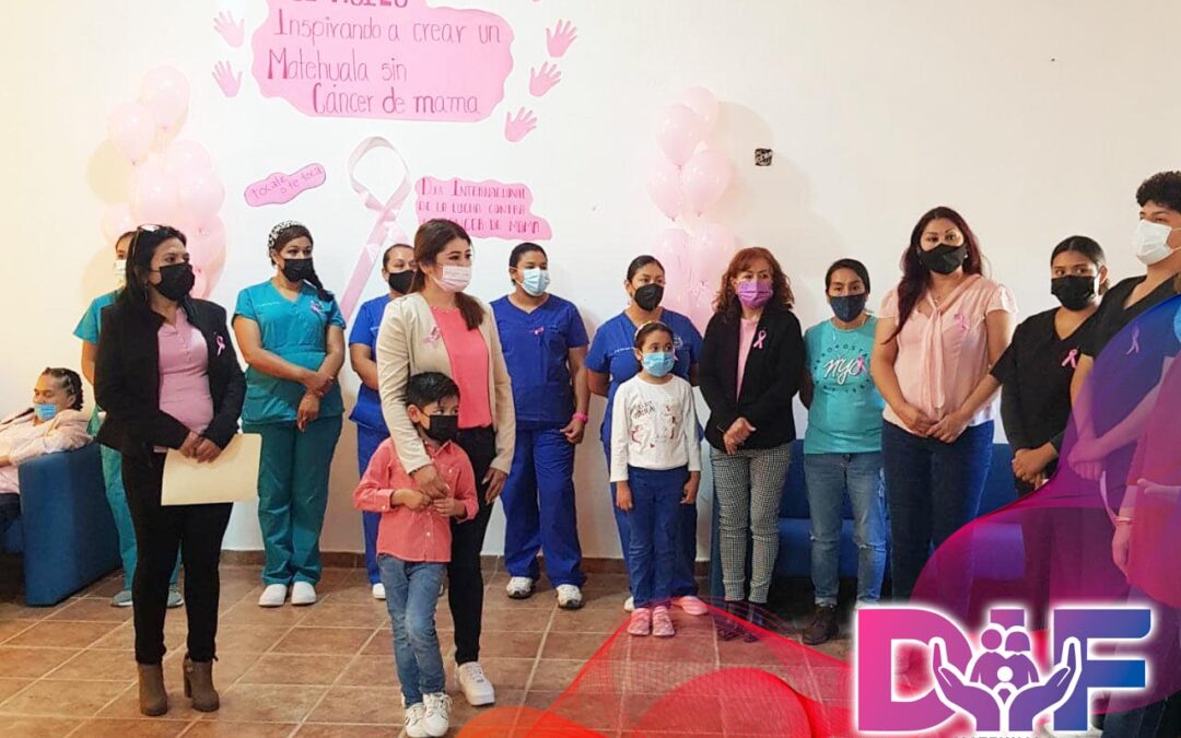 Asilo de anciano se suma a los eventos del Día Mundial de la Lucha Contra el Cáncer de Mama