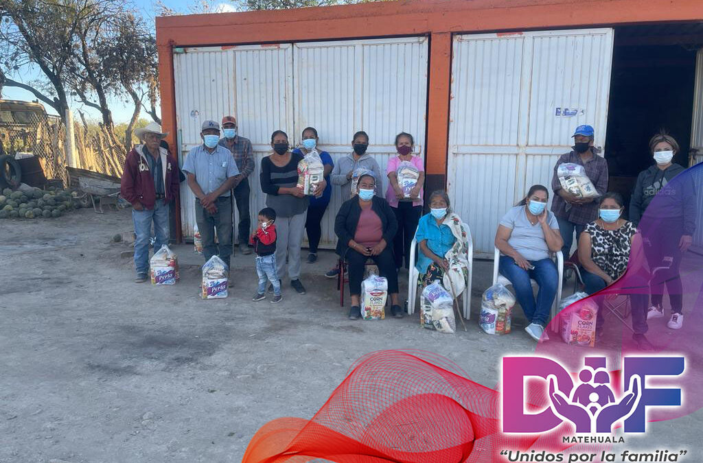 PAULA MÉNDEZ IMPULSA PROGRAMA DE APOYOS ALIMENTICIOS.