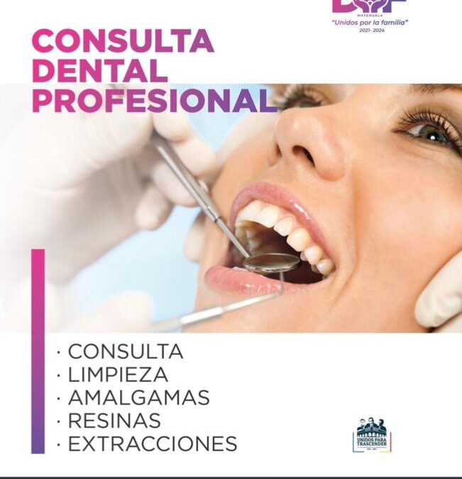 CONSULTORIO DENTAL DEL DIF ATENDER DE MARTES A JUEVES