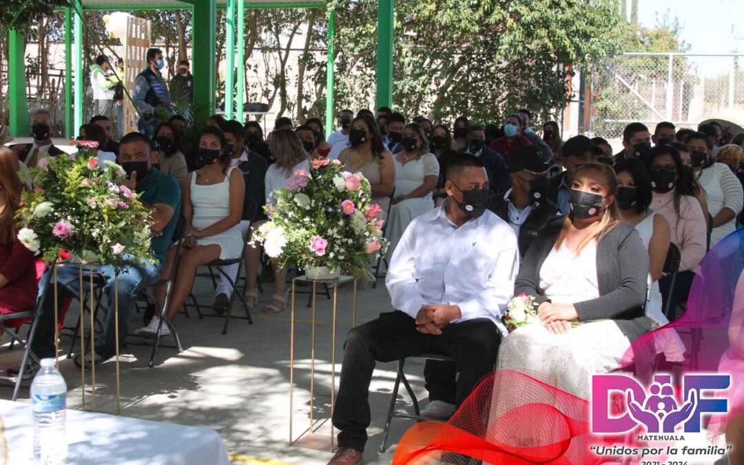 DIF MATEHUALA CELEBRA LOS MATRIMONIOS COLECTIVOS 2022