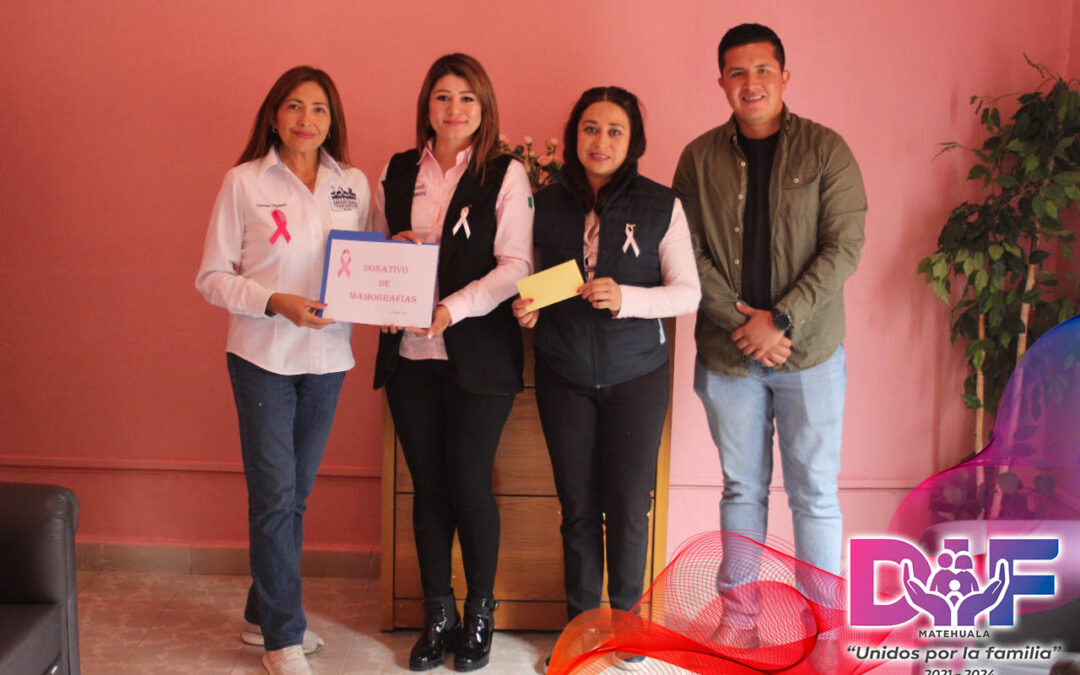 REGIDORES PANISTAS REALIZAN DONATIVO PARA SEIS MAMOGRAFIAS