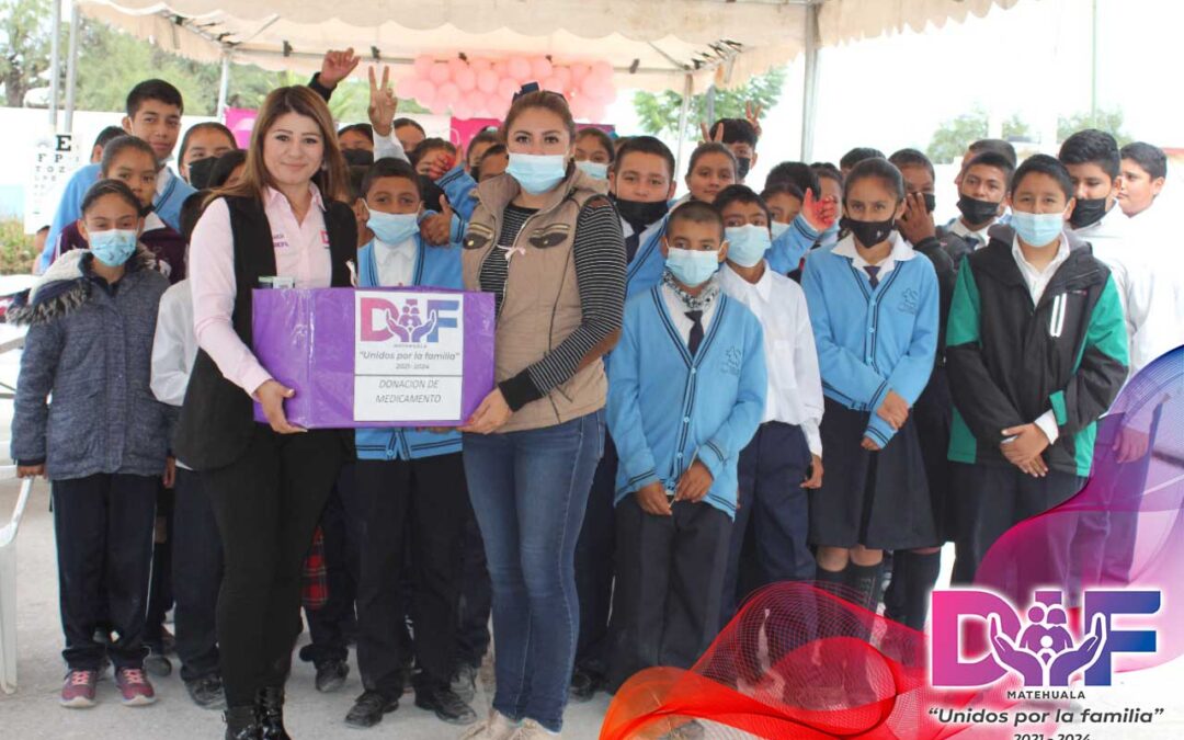 DIF MATEHUALA CELEBRA DIA INTERNACIONAL DE LUCHA CONTRA EL CANCER CON BRIGADA DE SALUD