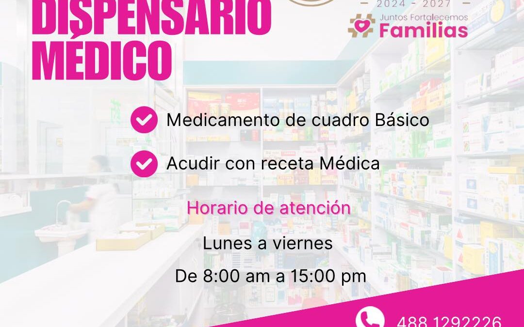 DIF Matehuala Ofrece Medicamentos Gratuitos