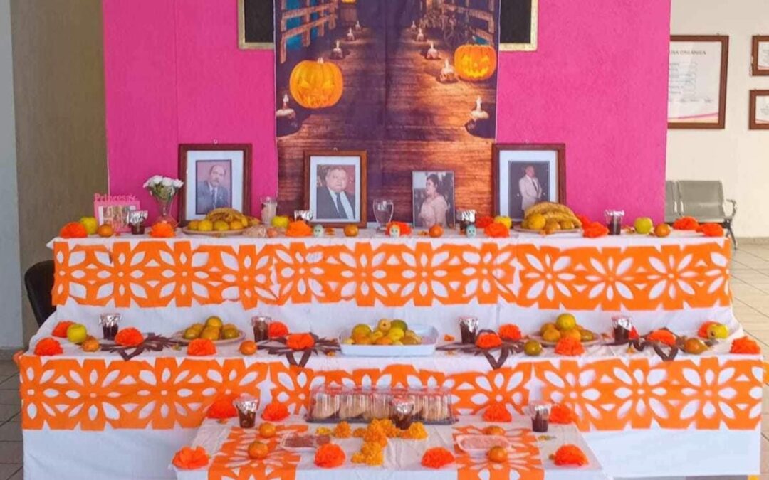 Personal del Centro de Rehabilitación Integral “CRI” conmemora el “Día de Muertos” con un altar en honor a destacados exfuncionarios