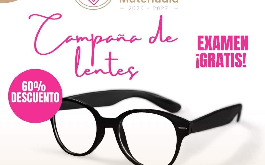DIF Municipal Lanza “Campaña de Lentes” con Examen de Vista Gratis y Descuento Especial