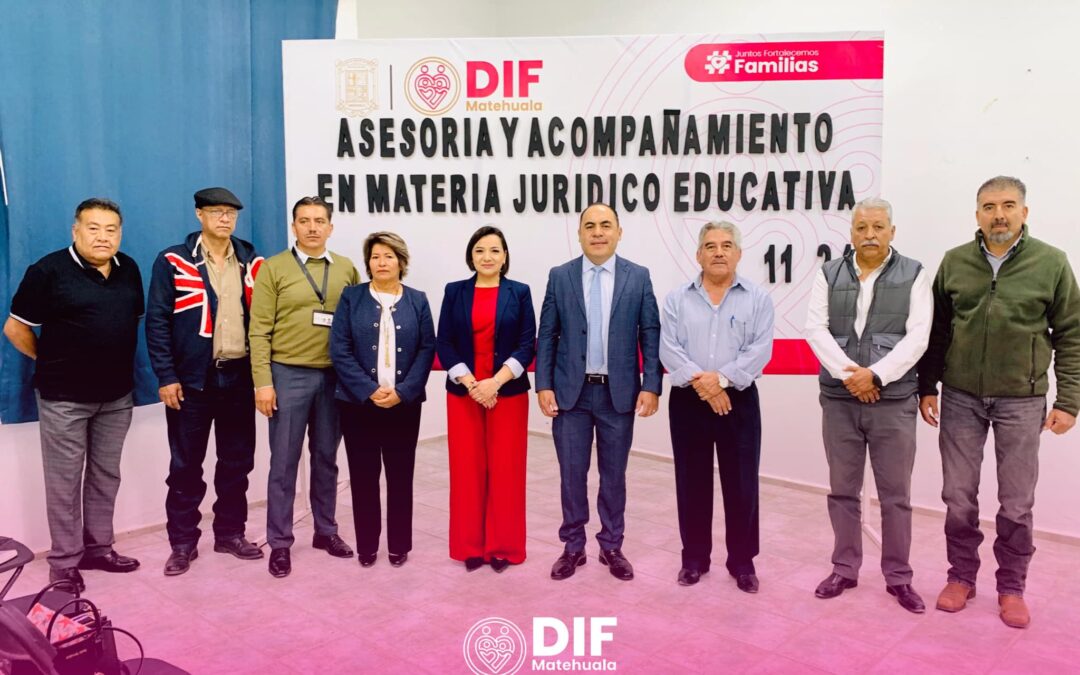 SMDIF de Matehuala realiza foro para brindar asesoría jurídico-educativa a directivos escolares