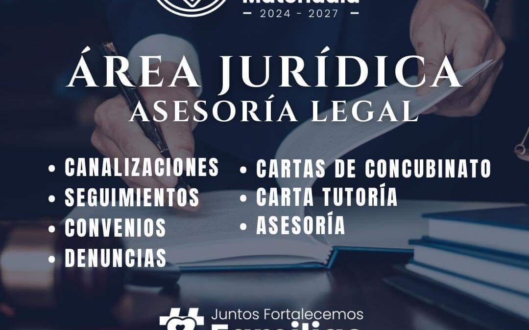 Sistema Municipal DIF Matehuala Ofrece Asesoría Jurídica Gratuita para la Comunidad