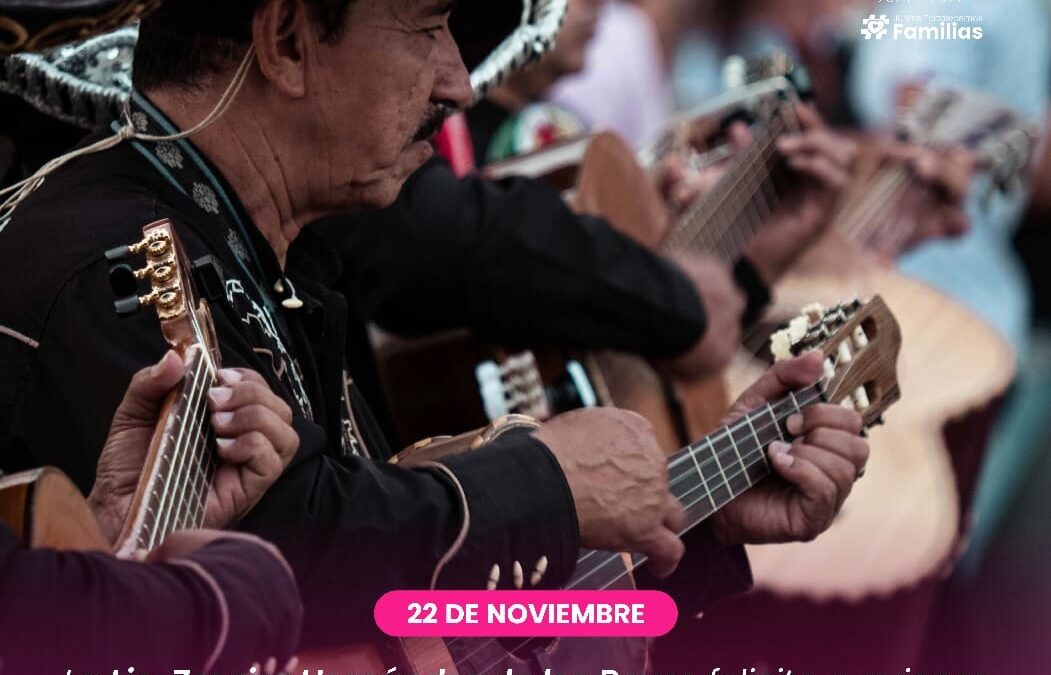 La Presidenta del DIF Matehuala felicita a los músicos en su día