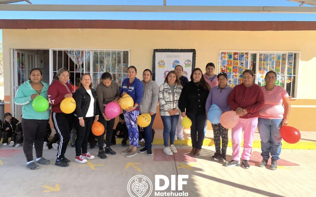 Presidenta del Sistema Municipal DIF lleva a cabo pláticas sobre “Valores y Respeto” en jardín de niños