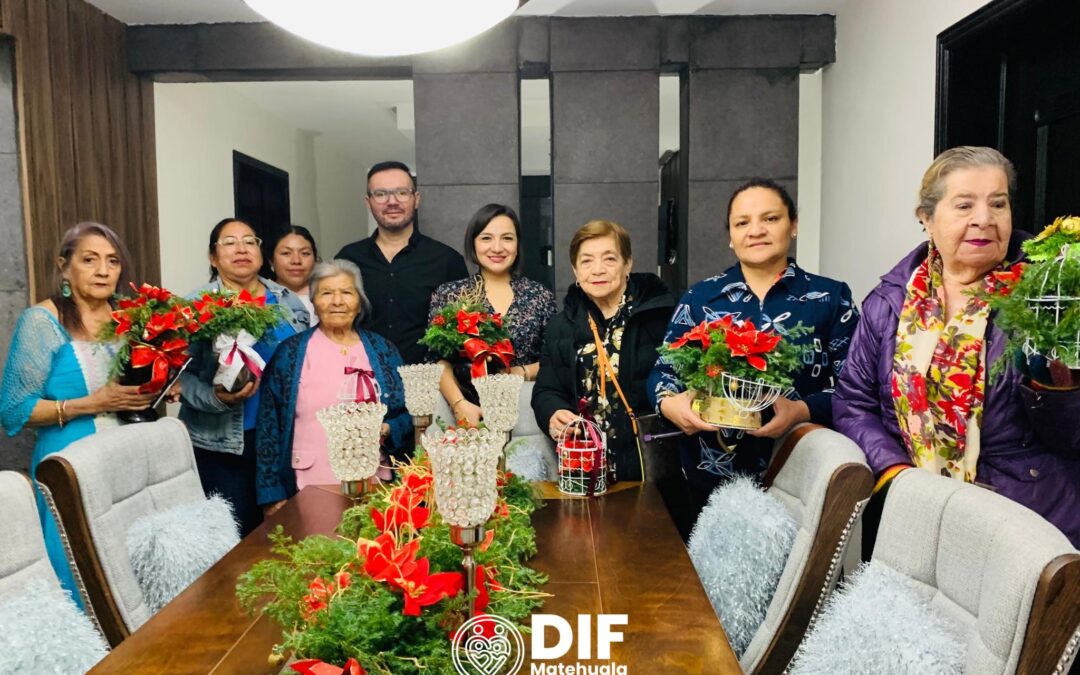Agradecimiento a La Valeriana Boutique por su Invitación al Taller de Arreglos Florales Navideños
