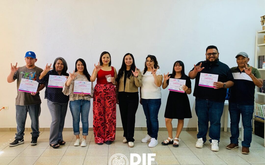 Finaliza el Curso de Lengua de Señas Mexicanas