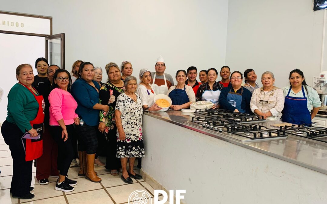 SMDIF Lleva A Cabo Exitoso Taller De Elaboración De Pan Para Bendecir