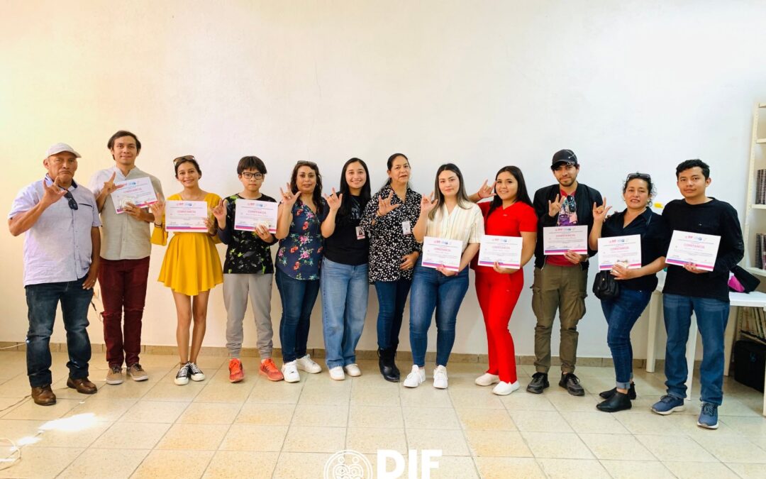 Concluye el Segundo Grupo del Curso de Lengua de Señas Mexicanas