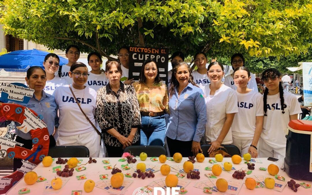 Presidenta del DIF Matehuala Participa en Campaña por el Dia Mundial sin Tabaco